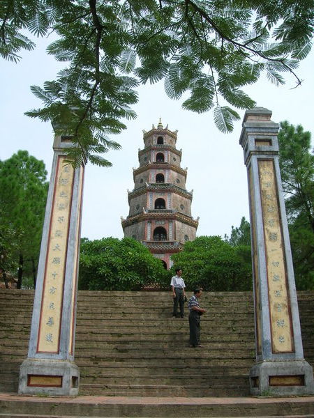 Perfume Pagoda outside Hue