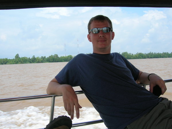 Cruising the Mekong River