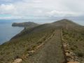The path across the Isla del Sol