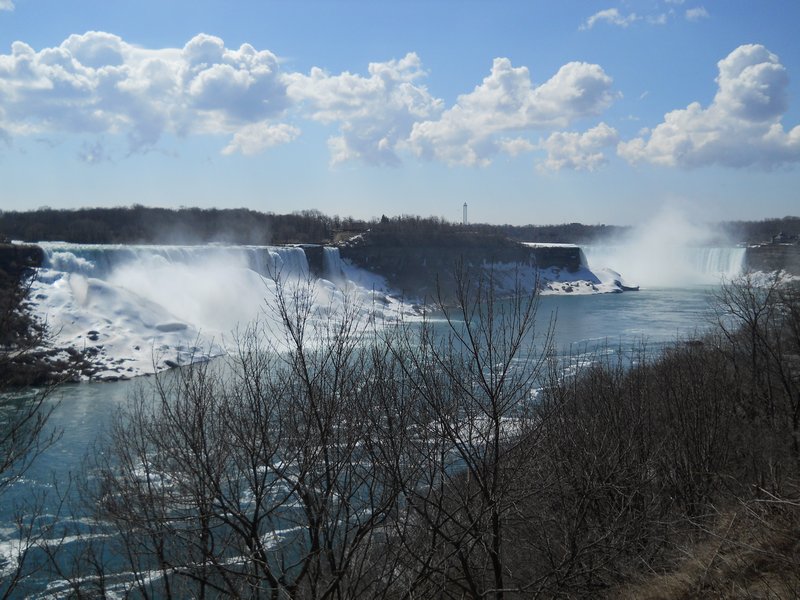 American and Canadian Niagara Falls