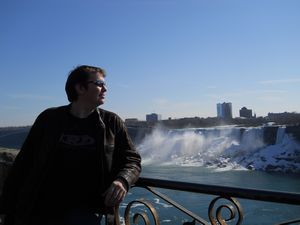 Richard at Niagara Falls
