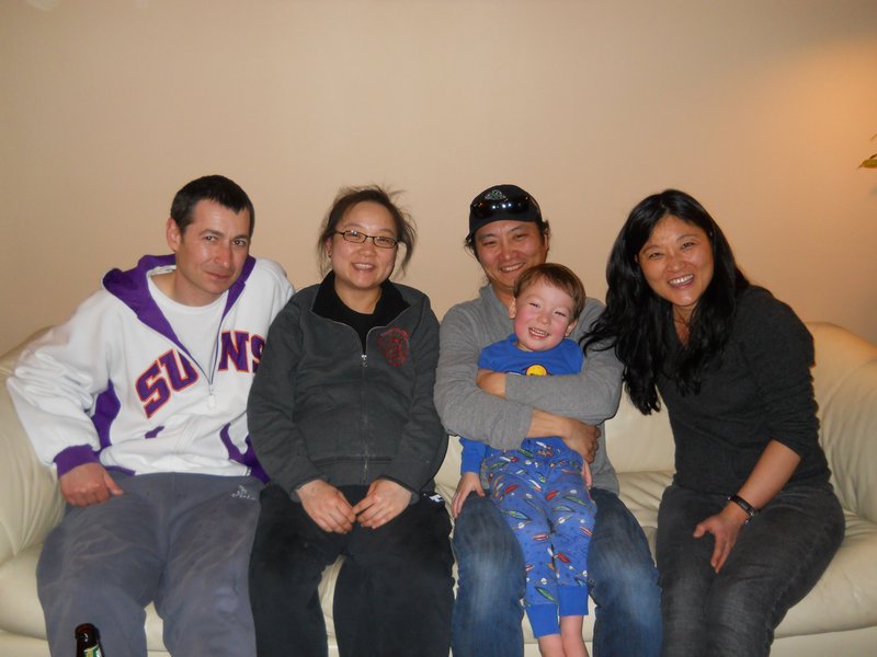 The Jave Family - Steve, Debbie, Carl, Joshua, Anna