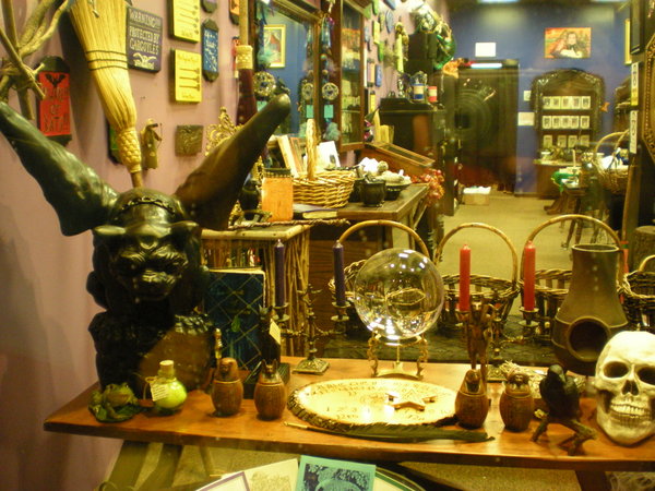 Salem Witch wares shop