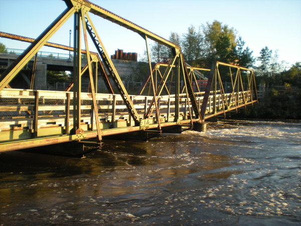 High Water under the bridge in Vermont