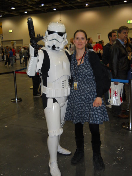 Rhiannon and Stormtrooper