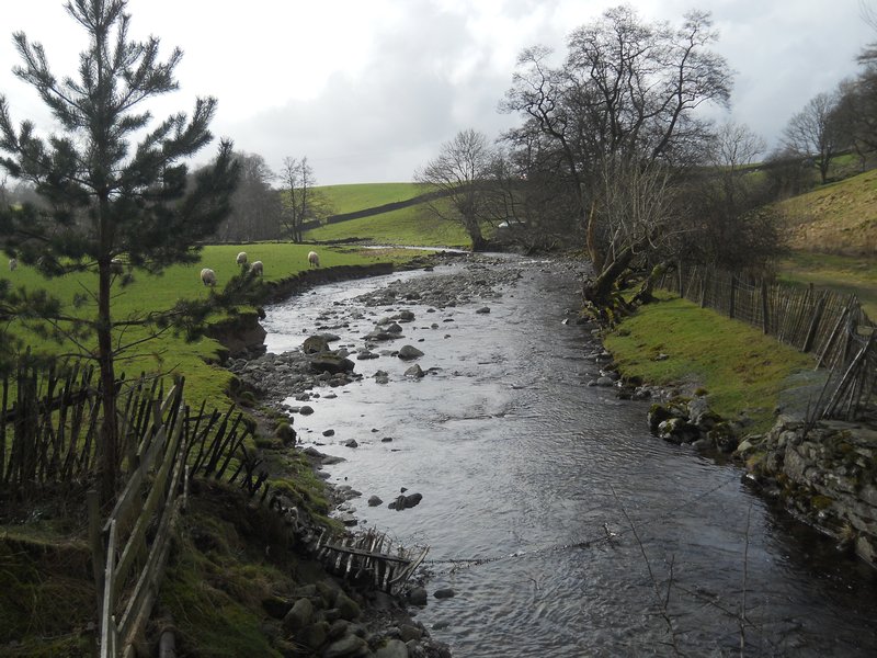 Crossing the stream near Ambleside