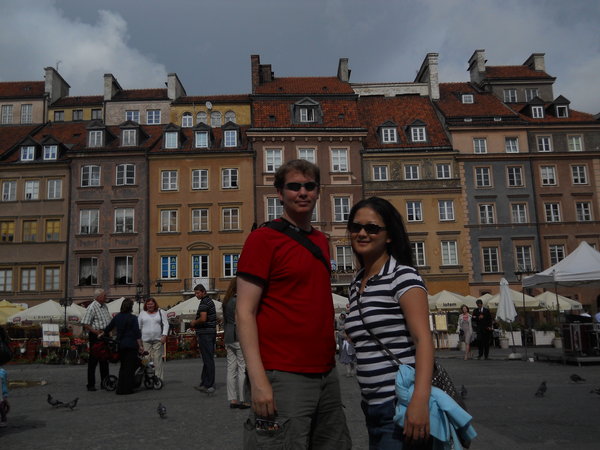 Reconstructed Old Town of Warsaw