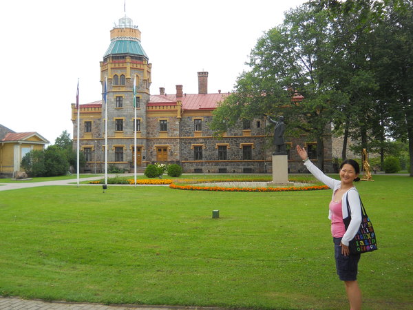 Ann at Sigulda New Castle