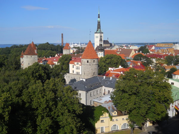 View over Tallinn, Estonia