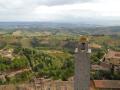 View from the highest tower in San Gimignano