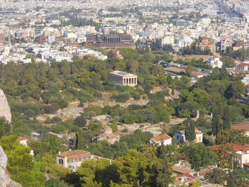 View of Ancient Greek Agora