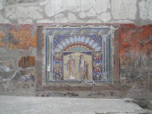 Mosaic in Herculaneum