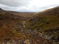 The landscape of the Tongariro Crossing