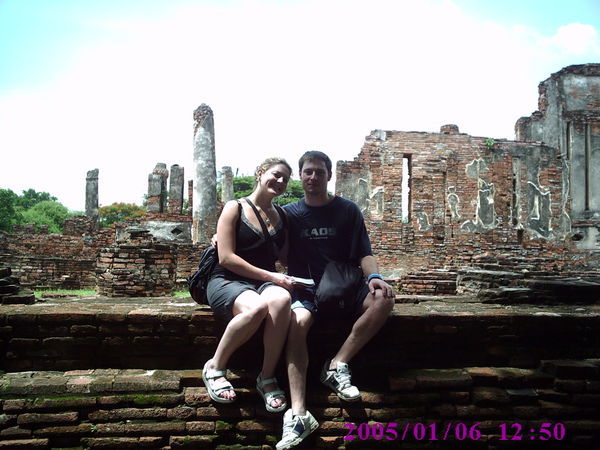 Bobby and I at the ruins