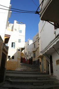 Tangier Medina, alleyway.