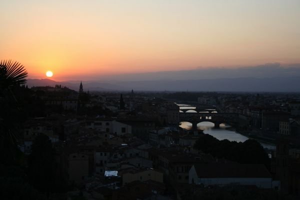 Sunset2 in Florence.