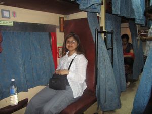 Train ride to Agra