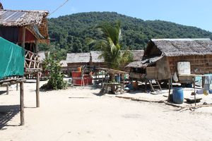 Village on park island
