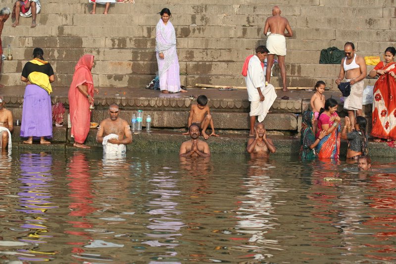 India. Ganges river