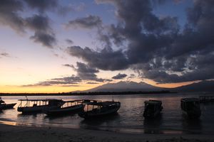 Indonesia. Gili Trawangan sunrise
