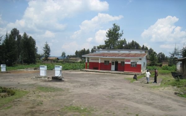 Rural petrol station