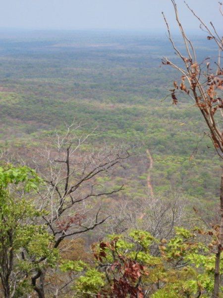 View from the escarpment - South Luangwa
