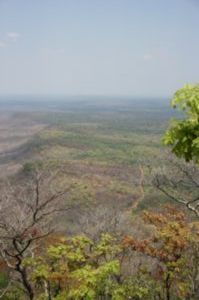 View from the escarpment