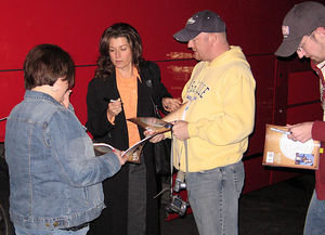 Amy Grant backstage