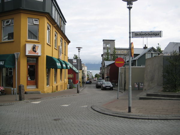 downtown Reykjavik