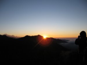 sunrise from Poon Hill