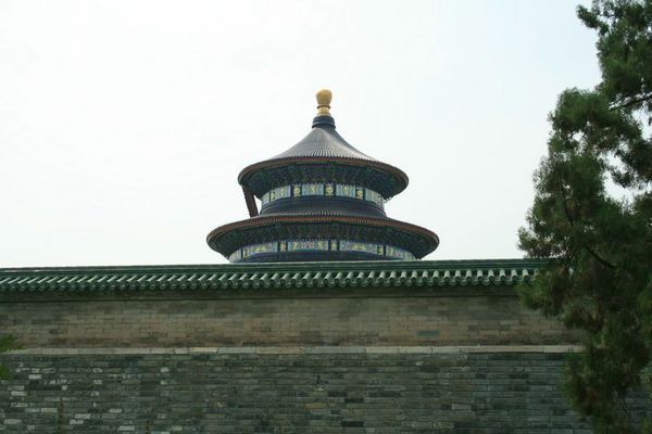 The temple turrets