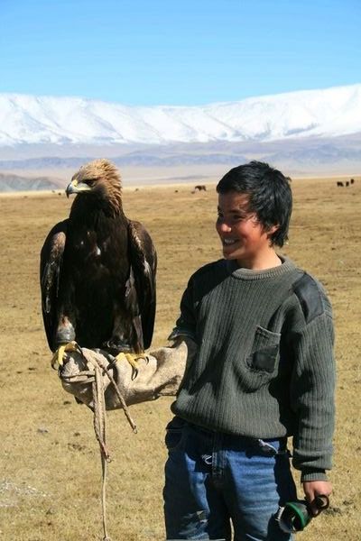 Kazakh Boy and His Eagle Again