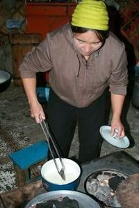 Amangol Preparing Our Milk