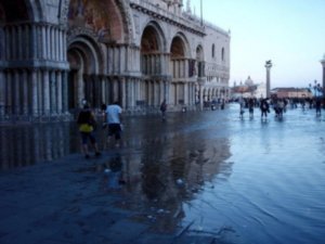 Piazza San Marco under water