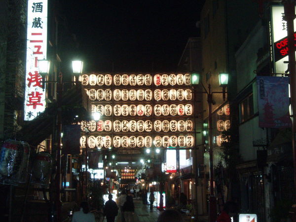 Lanterns in Asakusa