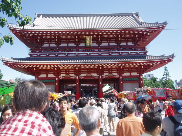 Sensoji Temple during the day