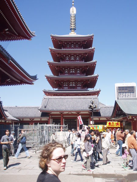 Sensoji Temple during the day