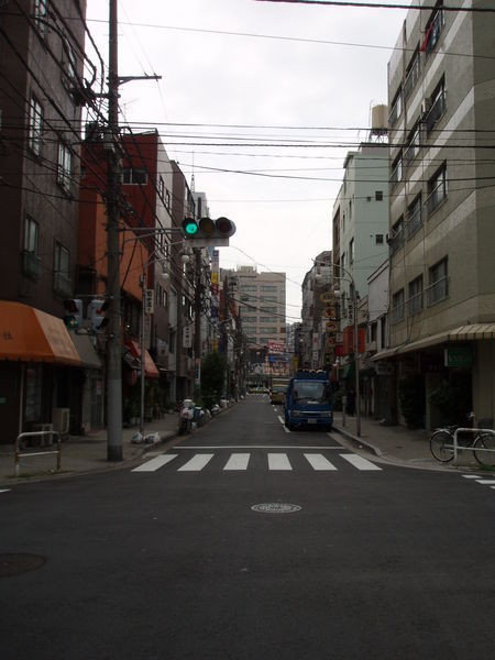 random street in Asakusa