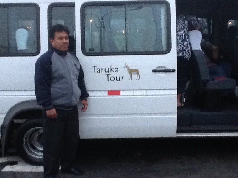 Tour driver, Eduardo, in Lima