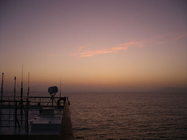 Sunset over Sea