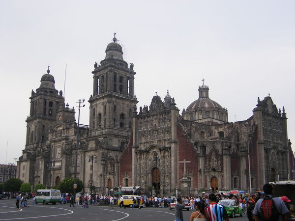 Cathedral viewed from Zócalo