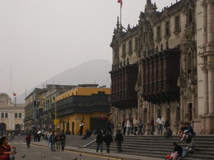 Main plaza, Lima, Peru