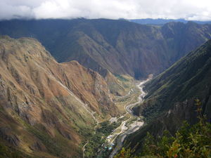 Back side of Machu Picchu