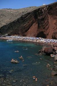 Santorini Red Beach