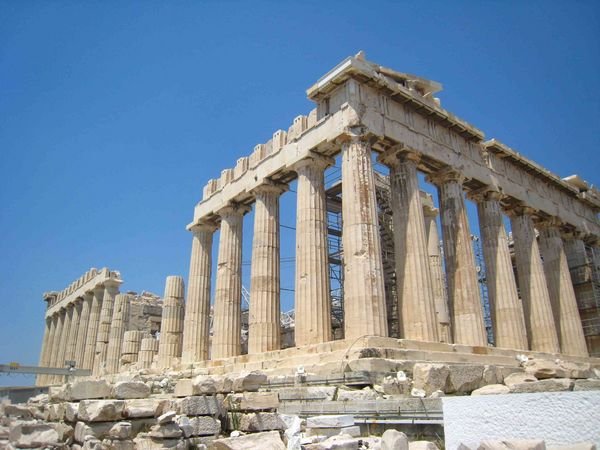Parthenon on Acropolis Hill