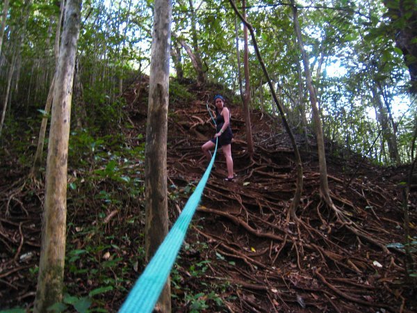 Wailua Falls - Hike to the bottom