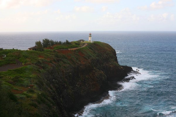 Kilauea Lighthouse - the town we stayed in