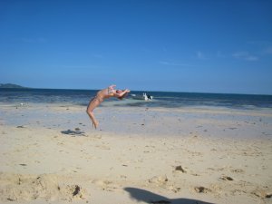 Beach Gymnastics