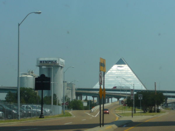Memphis Water Tower and Pyramid