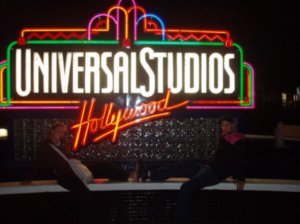 me & james at universal studios